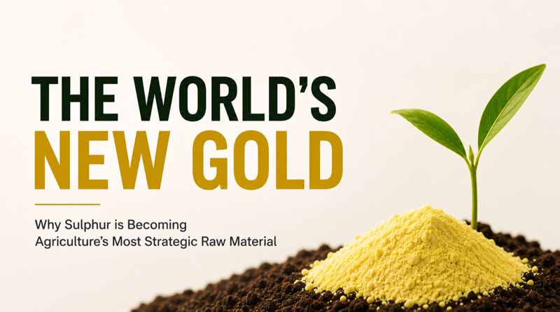 Why Sulphur is Becoming Agriculture's Most Strategic Raw Material