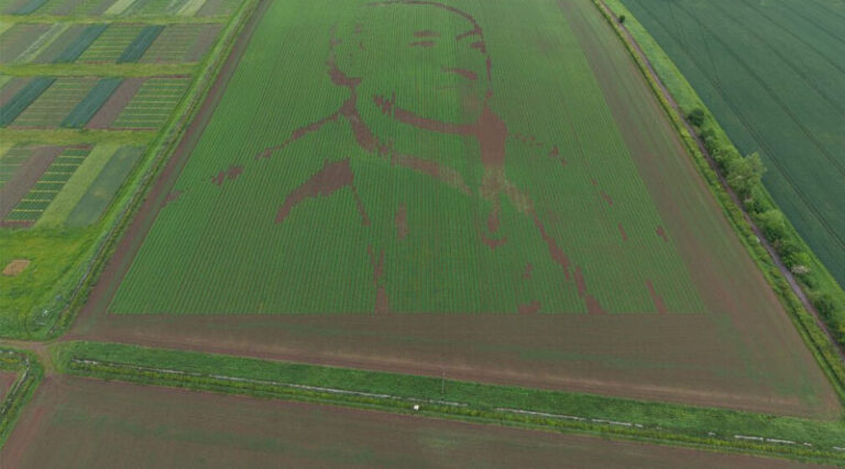 Head-to-head: Hutton Creates Two Field-sized Portraits To Mark Tercentenary Of Namesake’s Birth