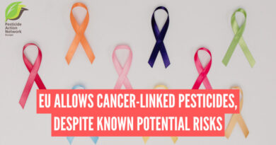 EU Allows Cancer-linked Pesticides, Despite Known Potential Risks EU Allows Cancer-linked Pesticides, Despite Known Potential Risks