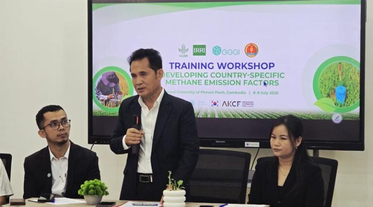 Cambodia Builds Capacity For More Accurate Methane Tracking In Rice Cultivation