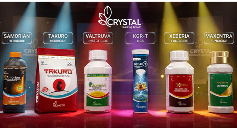 Crystal Crop Protection Launches Six New Products for Kharif 2026