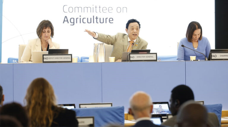 FAO Committee on Agriculture Opens With Strong Call For Science, Innovation And Technical Solutions