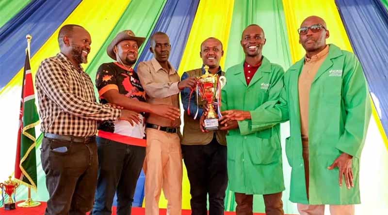 ICRISAT Crowned Best Research Institution at Makueni Agricultural and Trade Fair in Kenya