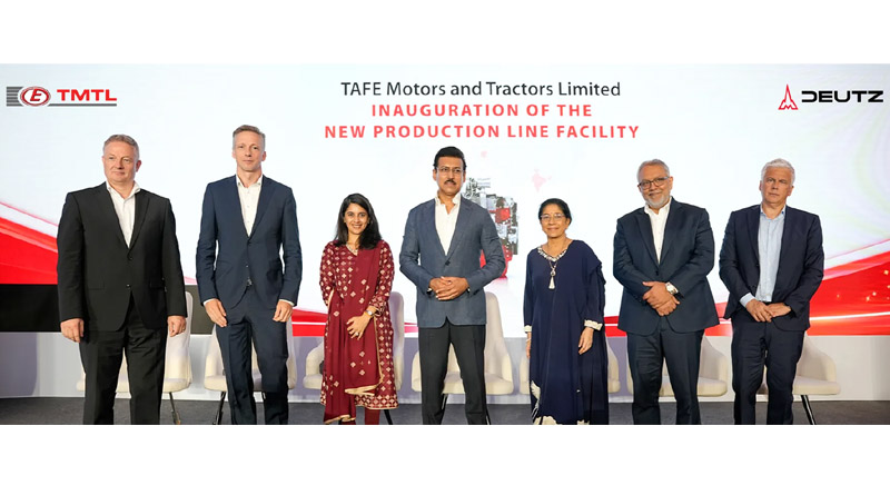 TAFE Motors - DEUTZ New Engine Production Facility at Alwar Inaugurated by Minister of Industry & Commerce, Govt of Rajasthan