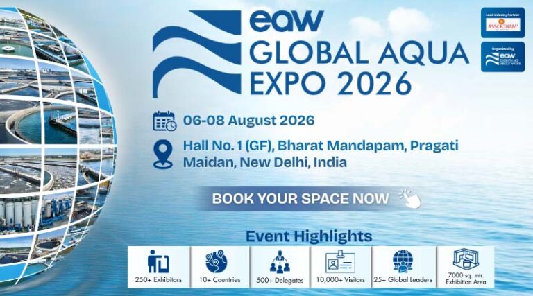 EAW Global Aqua Expo 2026 to Bring Together the Global Water Industry at Bharat Mandapam, New Delhi