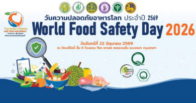 World Food Safety Day / Thailand’s Carries Out Advocacy Activities World Food Safety Day / Thailand’s Carries Out Advocacy Activities