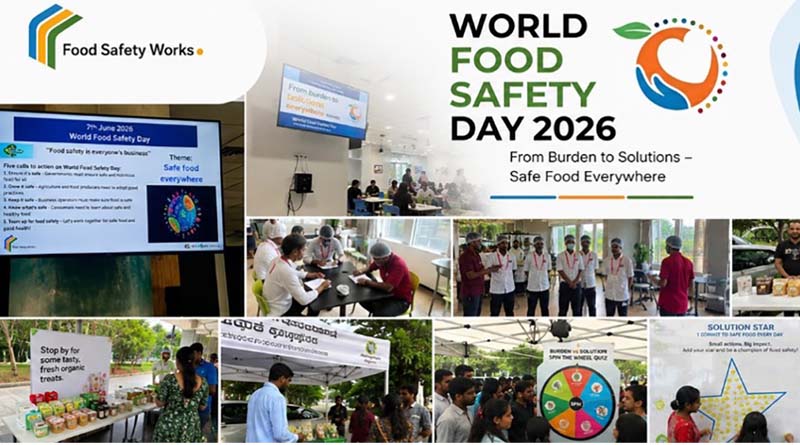 World Food Safety Day Indian Food Consultancy Raises Awareness With Clients And Students