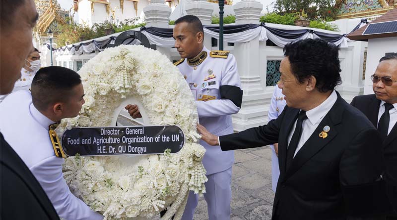 FAO Chief Honours Queen Sirikit’s Rural Vision in Thailand