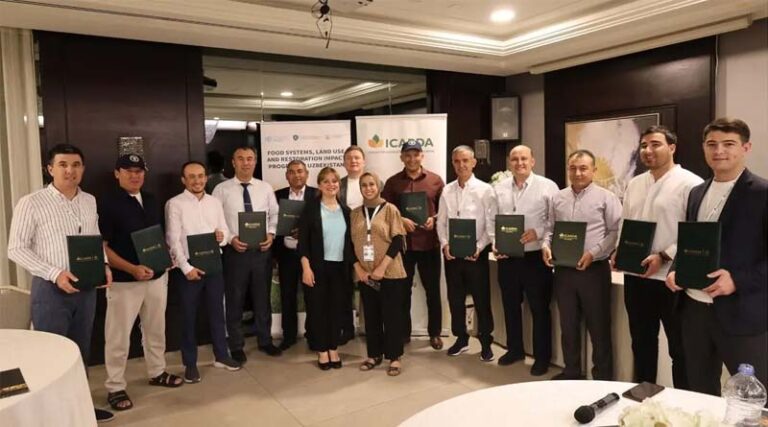 ICARDA Field Academy Brings Jordan and Uzbekistan Together on Rainwater Harvesting and Landscape Restoration