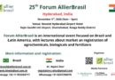 25th Forum AllierBrasil to Discuss Latin American Agricultural Input Markets in Hyderabad