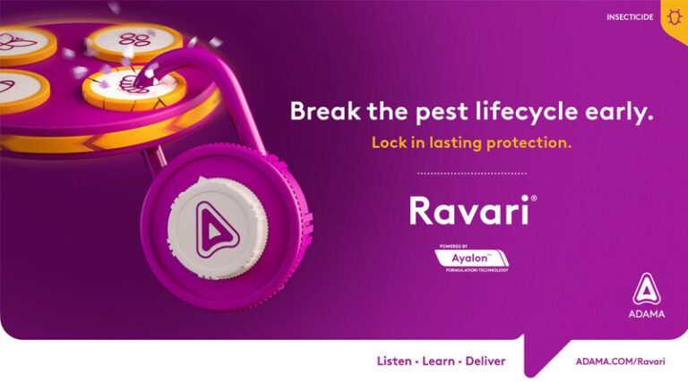 ADAMA Launches New Insecticide Ravari in Latin America