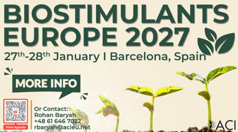 Biostimulants Europe 2027 to Examine Innovation, Regulation and Market Growth in Barcelona