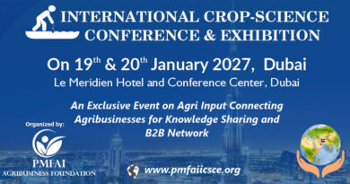 PMFAI to Organise International Crop-Science Conference & Exhibition in Dubai in January 2027