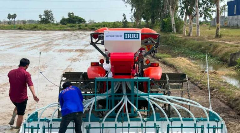 Scaling Mechanized Direct Seeded Rice for Climate-Smart Agriculture in Cambodia