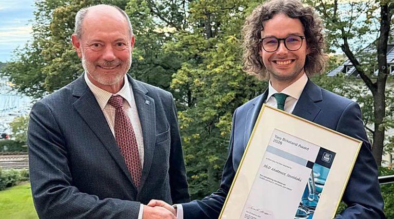 Yara’s Birkeland Prize 2026 goes to Dr. Mateusz Sowiński