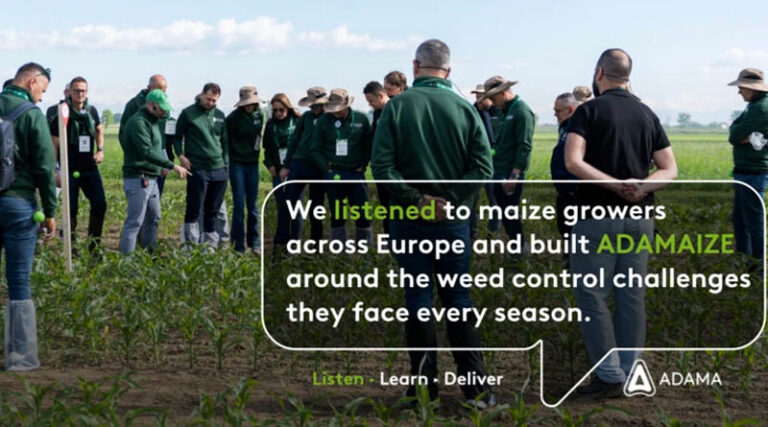 ADAMAIZE Built Around the Weed Control Realities of European Maize Growers