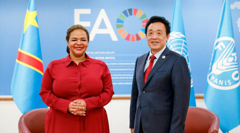Bilateral with DRC Foreign Affairs Minister Thérèse Kayikwamba