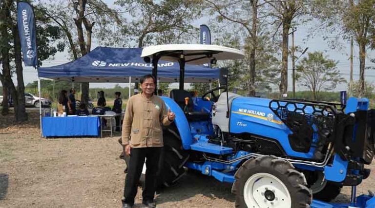 CNH Equipment Helps Thai Rice Farmer Replace Stubble Burning
