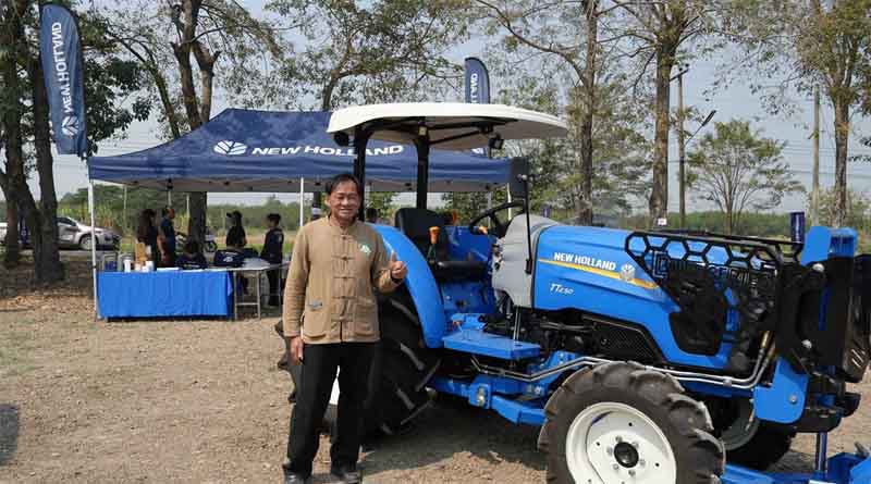 CNH Equipment Helps Thai Rice Farmer Replace Stubble Burning
