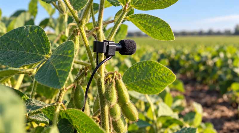 Insect Eavesdropper Lets Kansas Researchers Hear Hidden Soybean Pests