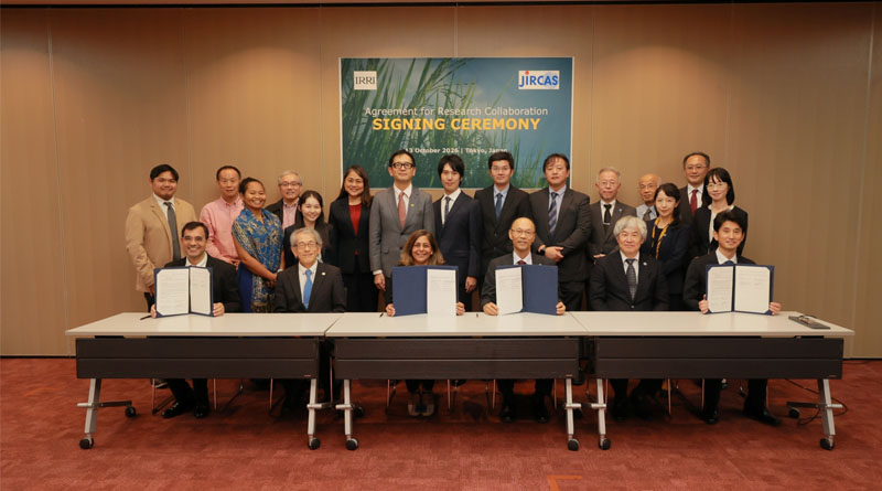 JIRCAS and IRRI Strengthen Collaboration Toward Low-carbon, Sustainable Rice Production