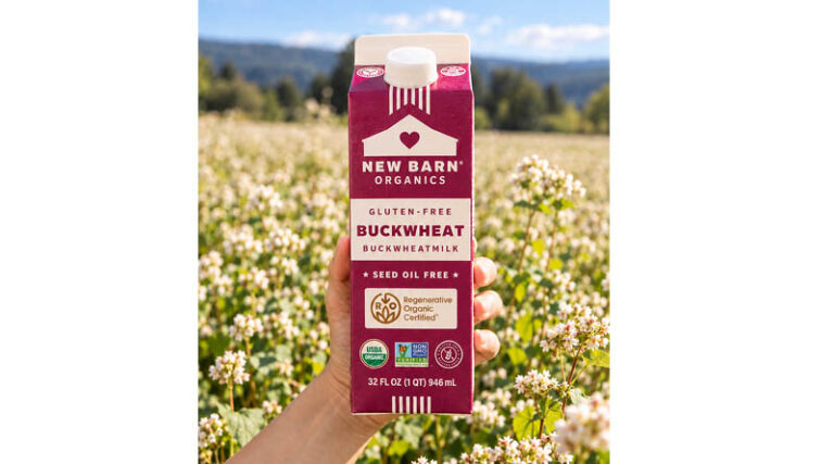 New Barn Organics and BAM Buckwheat Milk Join Forces to Elevate Buckwheat as a Climate-Resilient, Regenerative Super Crop