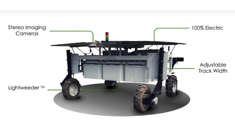 Pulsed-Light Robot Clears Weeds From UK Vegetable Fields Without Herbicides