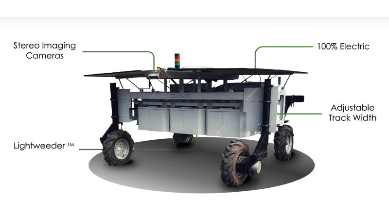 Pulsed-Light Robot Clears Weeds From UK Vegetable Fields Without Herbicides